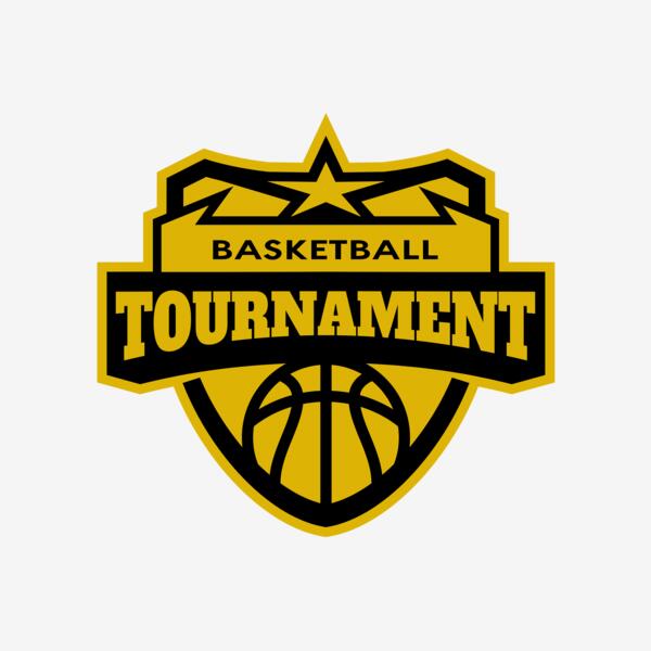Tournament Basketball logo template 02 Thumbnail