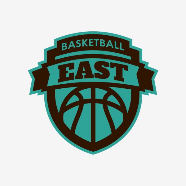 East Basketball logo template Thumbnail