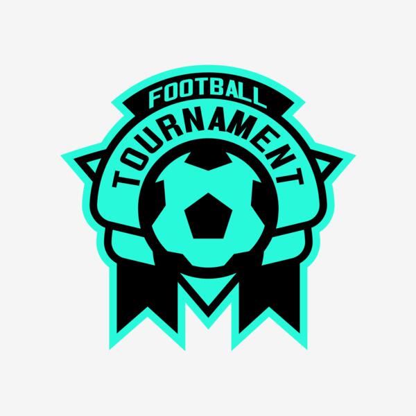 Tournament Football logo template Thumbnail