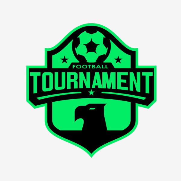 Tournament Football logo template 02 Thumbnail