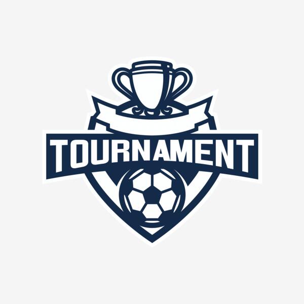Tournament Football logo template 03 Thumbnail