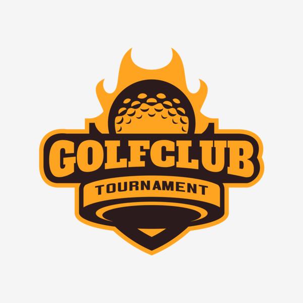 Golf Club Tournament logo template 04 Thumbnail