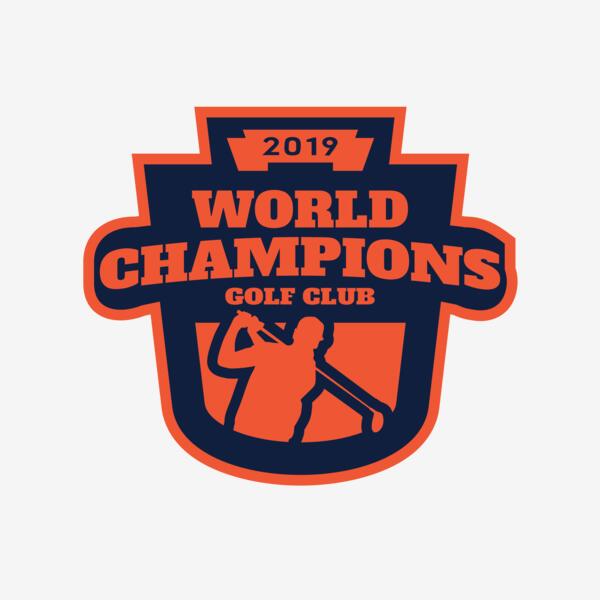 World Champions Golf club logo template Thumbnail