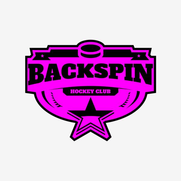 Backspin Hockey Club logo template Thumbnail