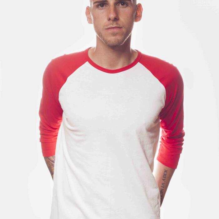 Men’s 3/4 Sleeve Baseball Top Thumbnail