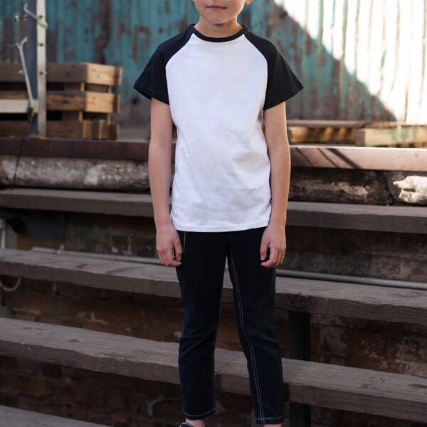 Kids Short Sleeve Baseball Top Thumbnail