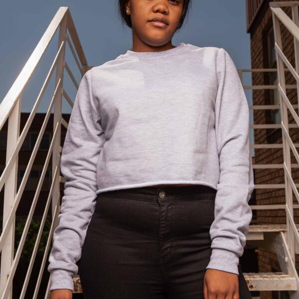Ladies Cropped Sweater Thumbnail