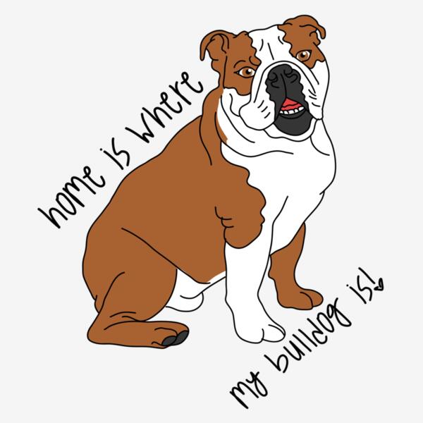 Bulldog HomeIsWhereMyBulldogIs Thumbnail