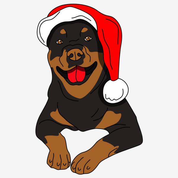 Rottweiler SantasLittleHelper Thumbnail