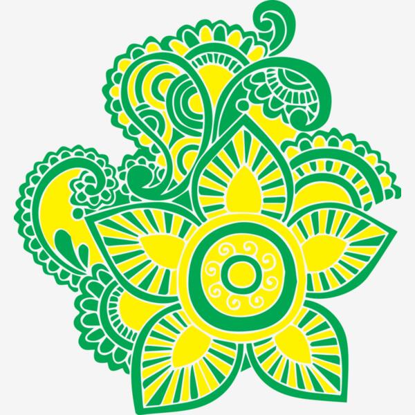 Yellow Green Flower Thumbnail