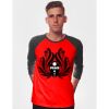 Men’s 3/4 Sleeve Baseball Top Thumbnail